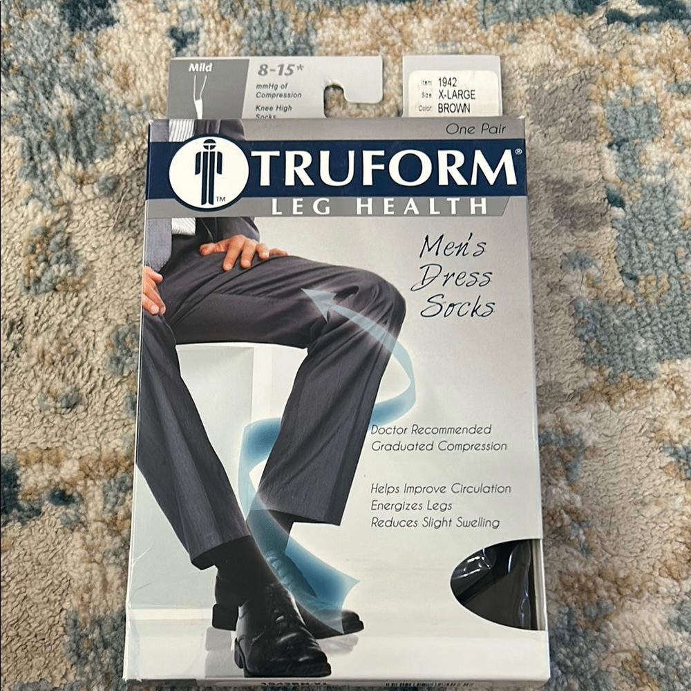 Truform Men's Dress Socks